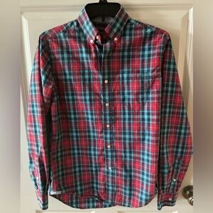 American Eagle Prep Fit  Jetton Down Oxford Long Sleeve Shirt Men’s ~ Size XS